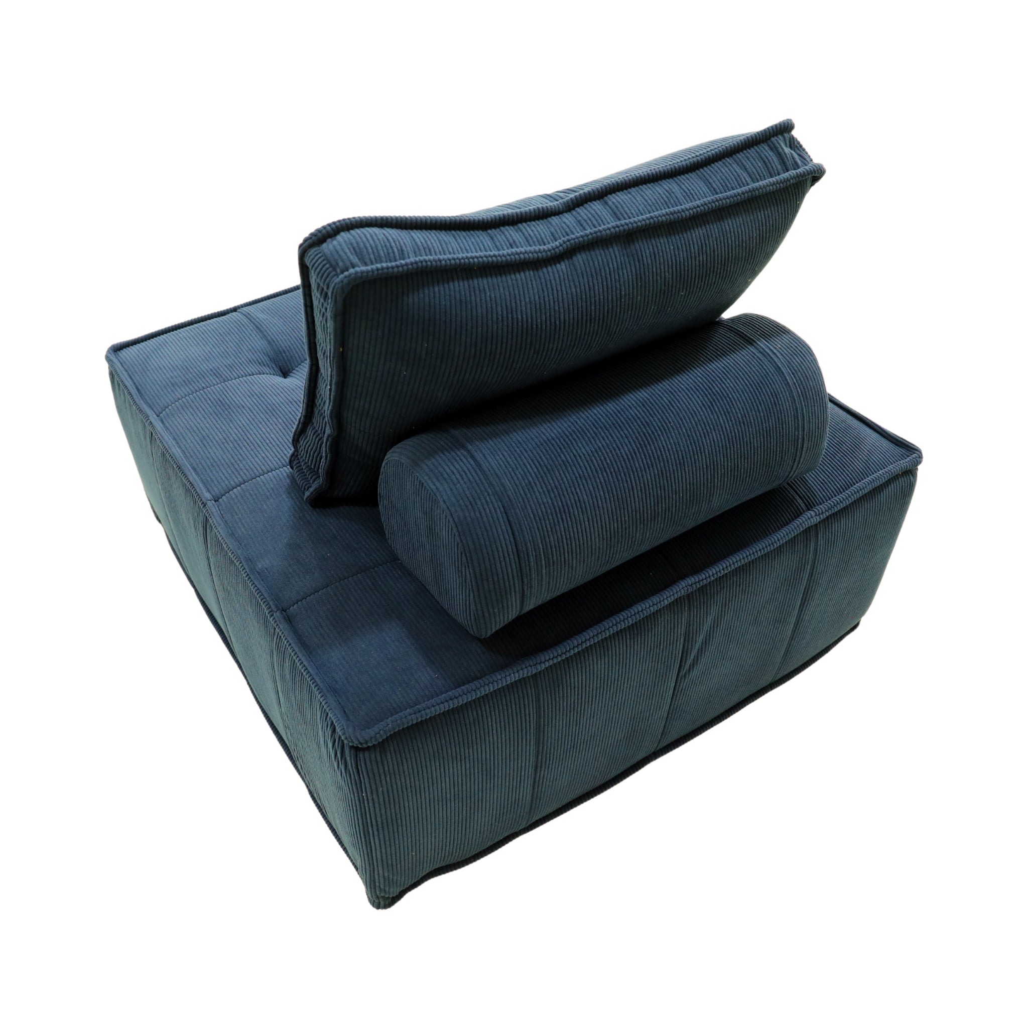 |DualEase| Space-Saving Sectional Sofa - Modular & Reconfigurable Design