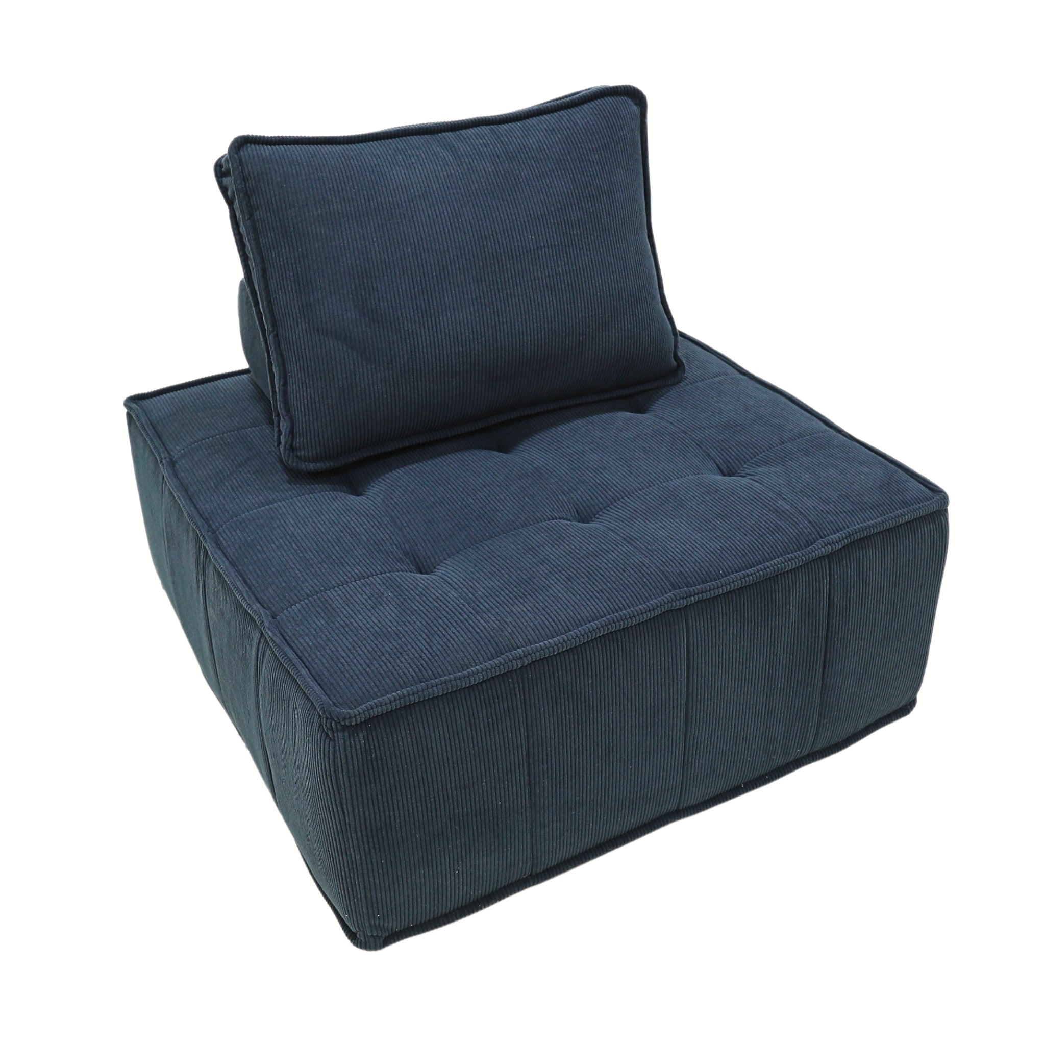 |DualEase| Space-Saving Sectional Sofa - Modular & Reconfigurable Design