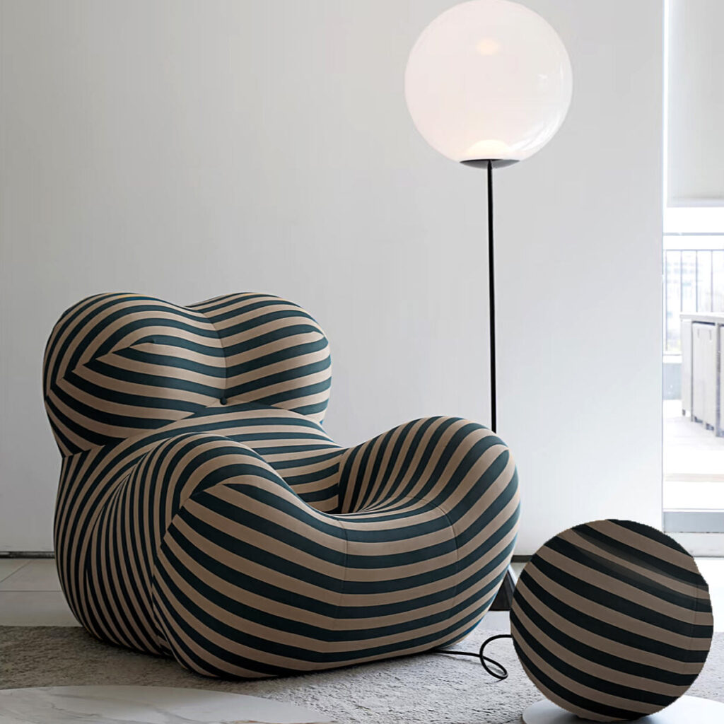 Huggy Breathable Fabric Sofa