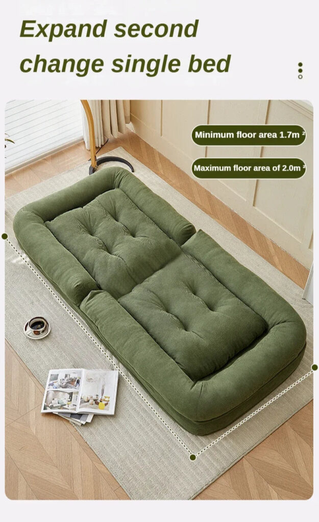NapNest Modern Nordic Folding Chaise Lounge Chair Luxury Minimalist Relaxing