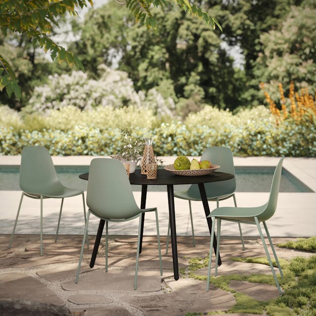 Svelti Dining Chair - Caramel Yellow